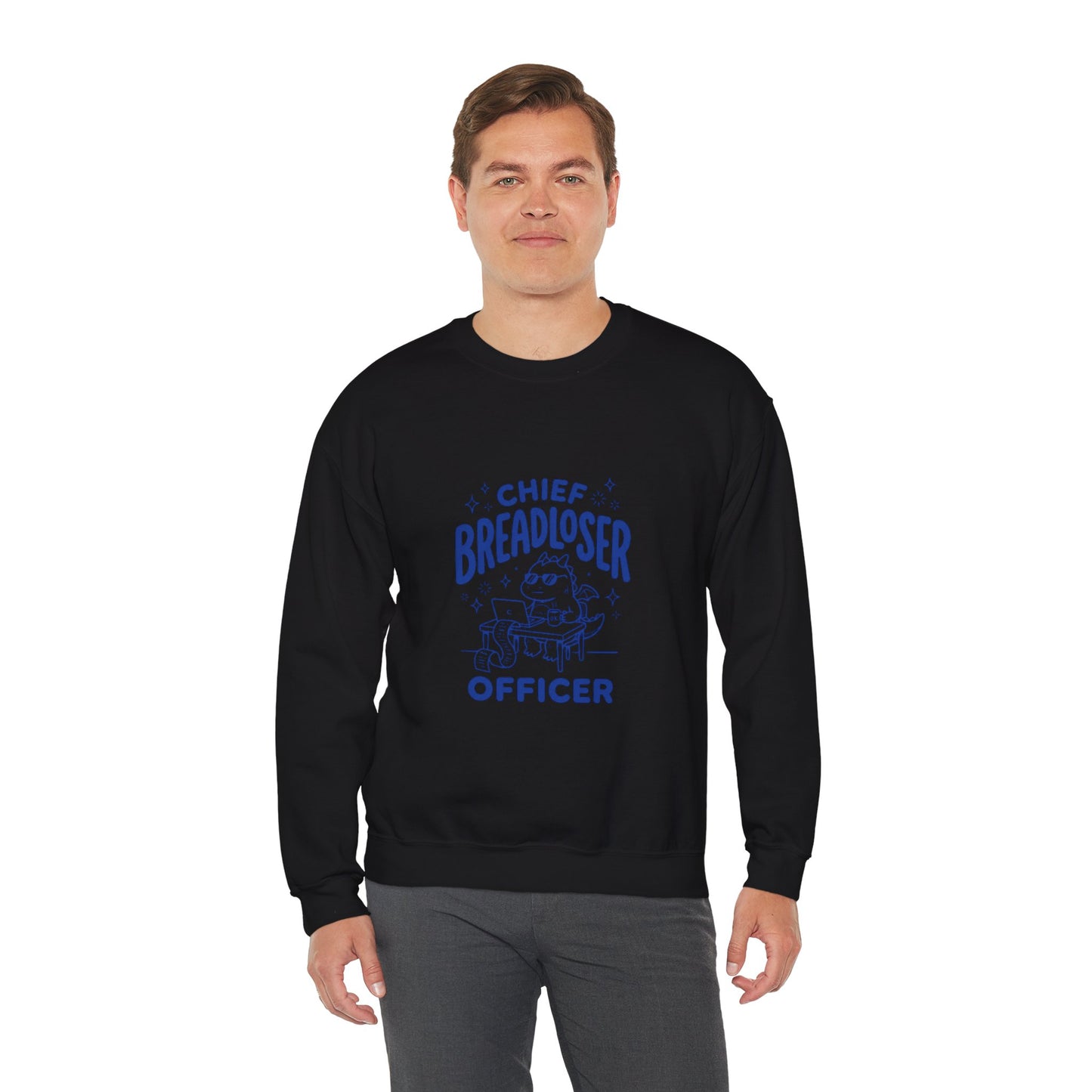 Chief Breadloser Officer Sweatshirt – Funny Bakery Lover Crewneck