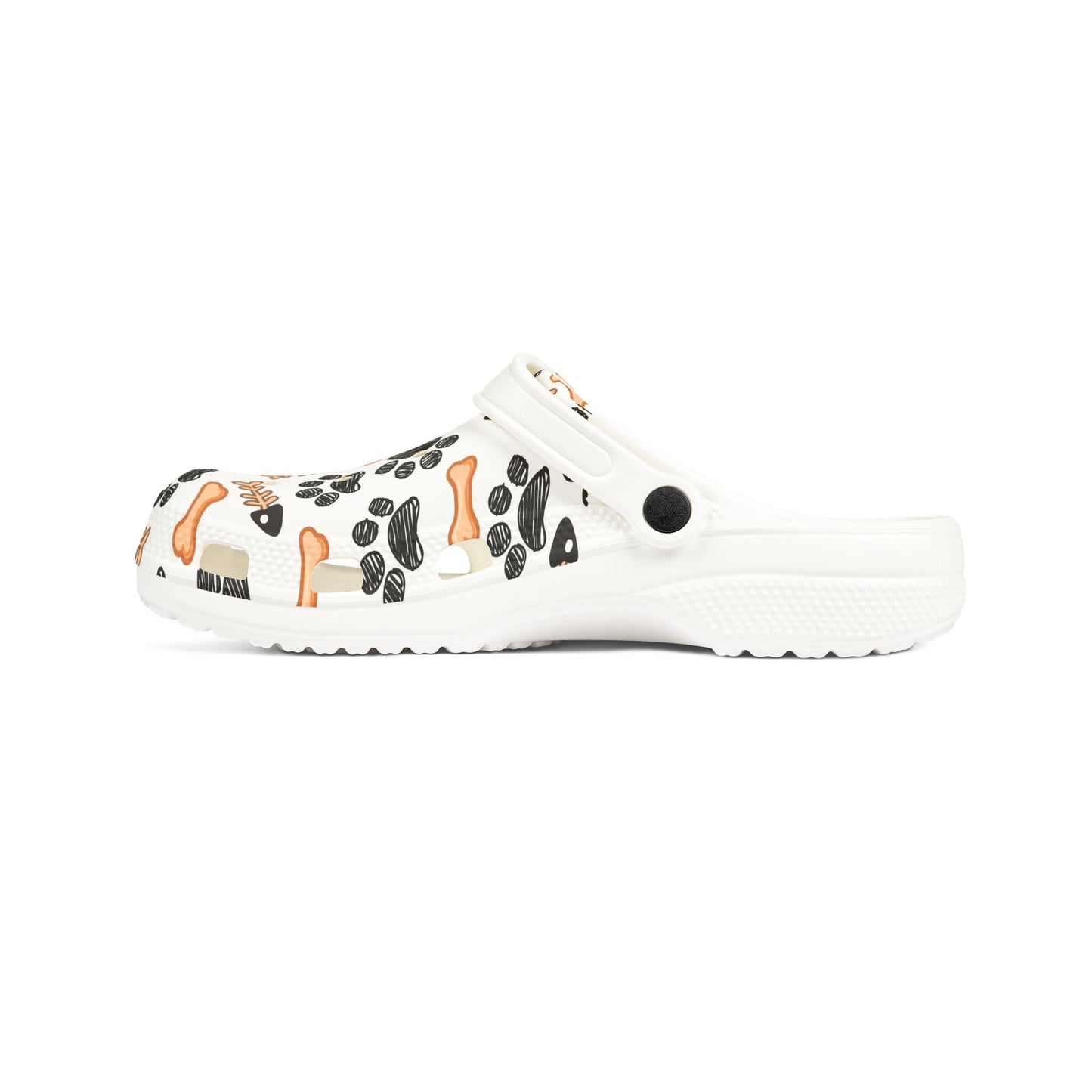 Paw Print & Bones EVA Foam Clogs – Dog Lover Garden Shoes
