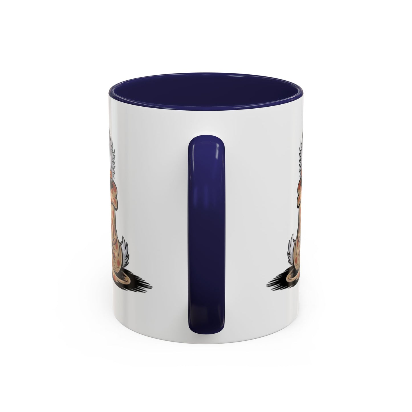Cozy Duck Coffee Mug – Cute Duck in Robe Holding Mug Accent Coffee Cup