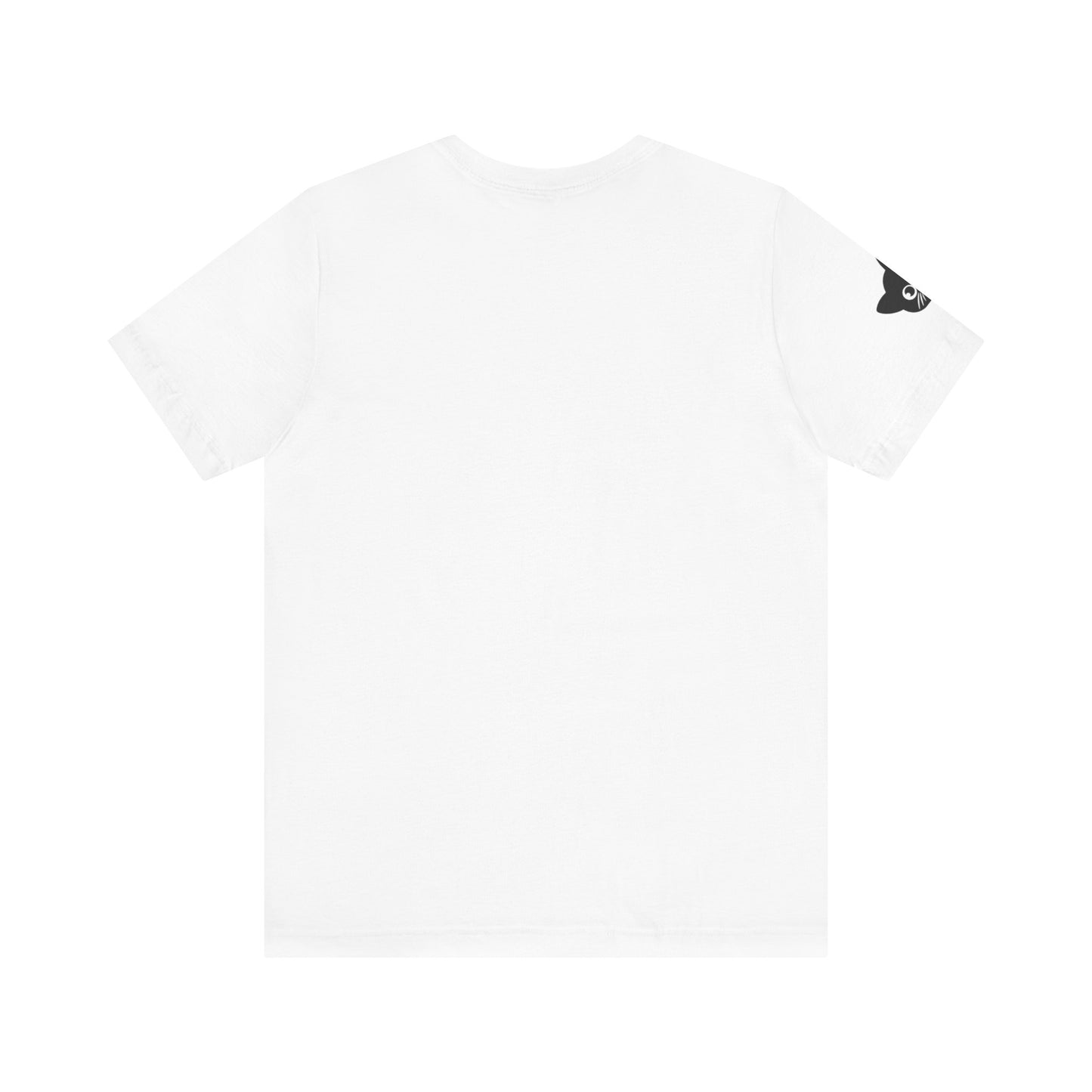 Cat "LOVE" Graphic Tee — Cute Cat Silhouette Shirt