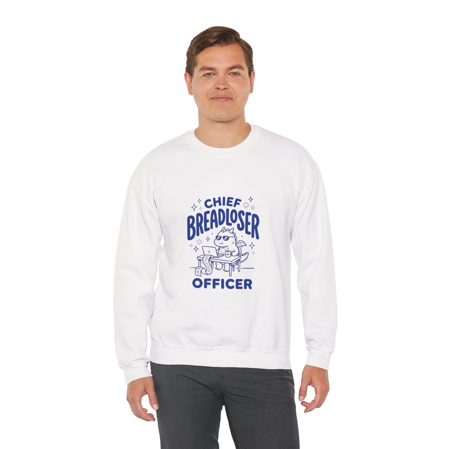 Chief Breadloser Officer Sweatshirt – Funny Bakery Lover Crewneck