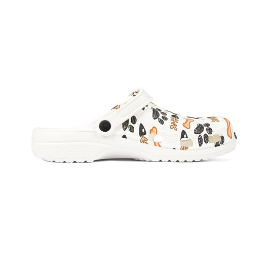 Paw Print & Bones EVA Foam Clogs – Dog Lover Garden Shoes