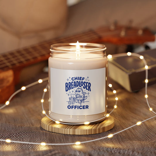 CHIEF BREADLOSER doodle soy candle | Scented 9oz, Breadloser humor