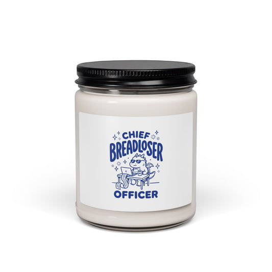 CHIEF BREADLOSER doodle soy candle | Scented 9oz, Breadloser humor