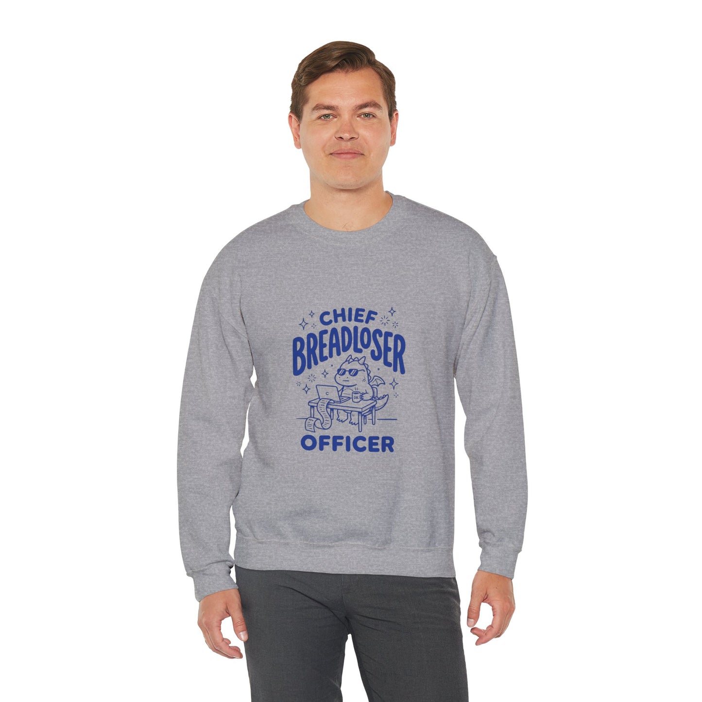 Chief Breadloser Officer Sweatshirt – Funny Bakery Lover Crewneck