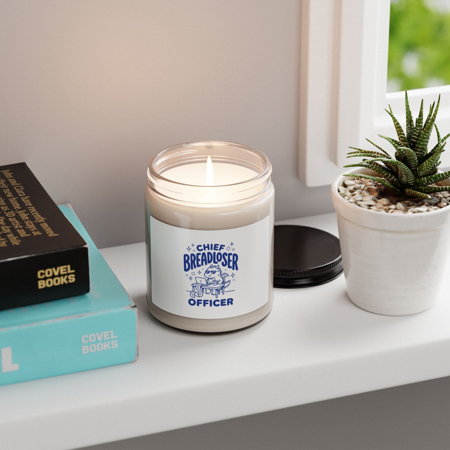 CHIEF BREADLOSER doodle soy candle | Scented 9oz, Breadloser humor