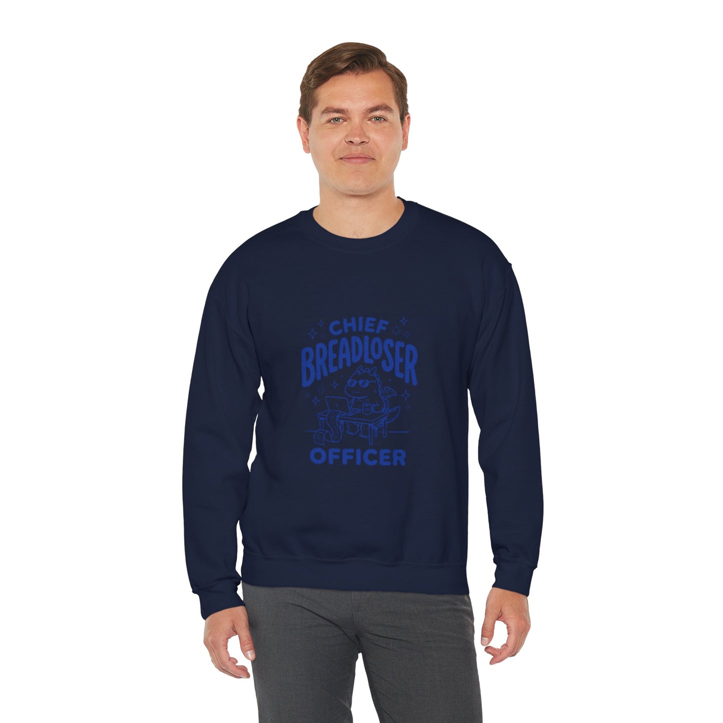 Chief Breadloser Officer Sweatshirt – Funny Bakery Lover Crewneck