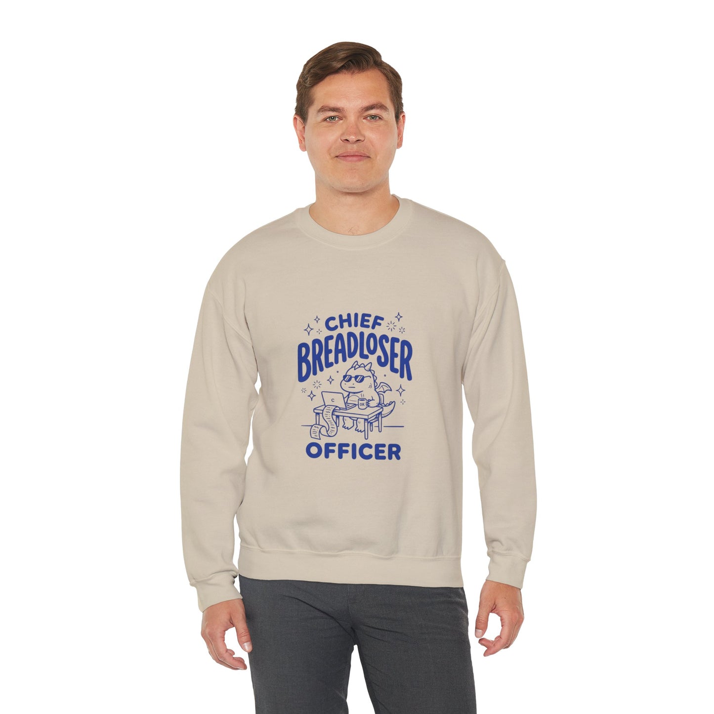 Chief Breadloser Officer Sweatshirt – Funny Bakery Lover Crewneck